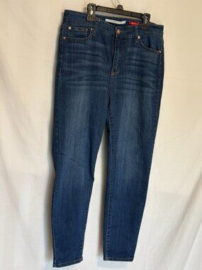 Celebrity Pink The Glam Jeans Women Blue Denim Mid Rise Stretch Skinny ~Sz.13/31